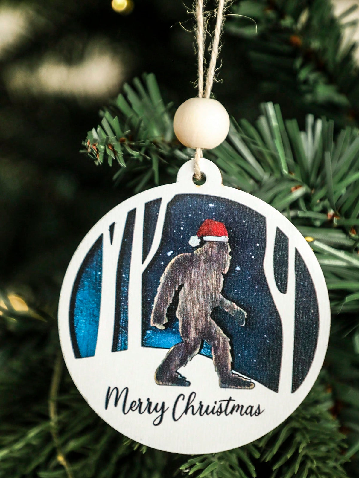 Bigfoot Christmas ornament - photo 10