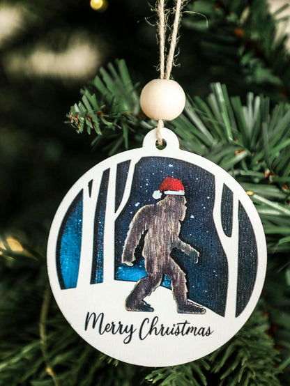 Bigfoot Christmas ornament - photo 10