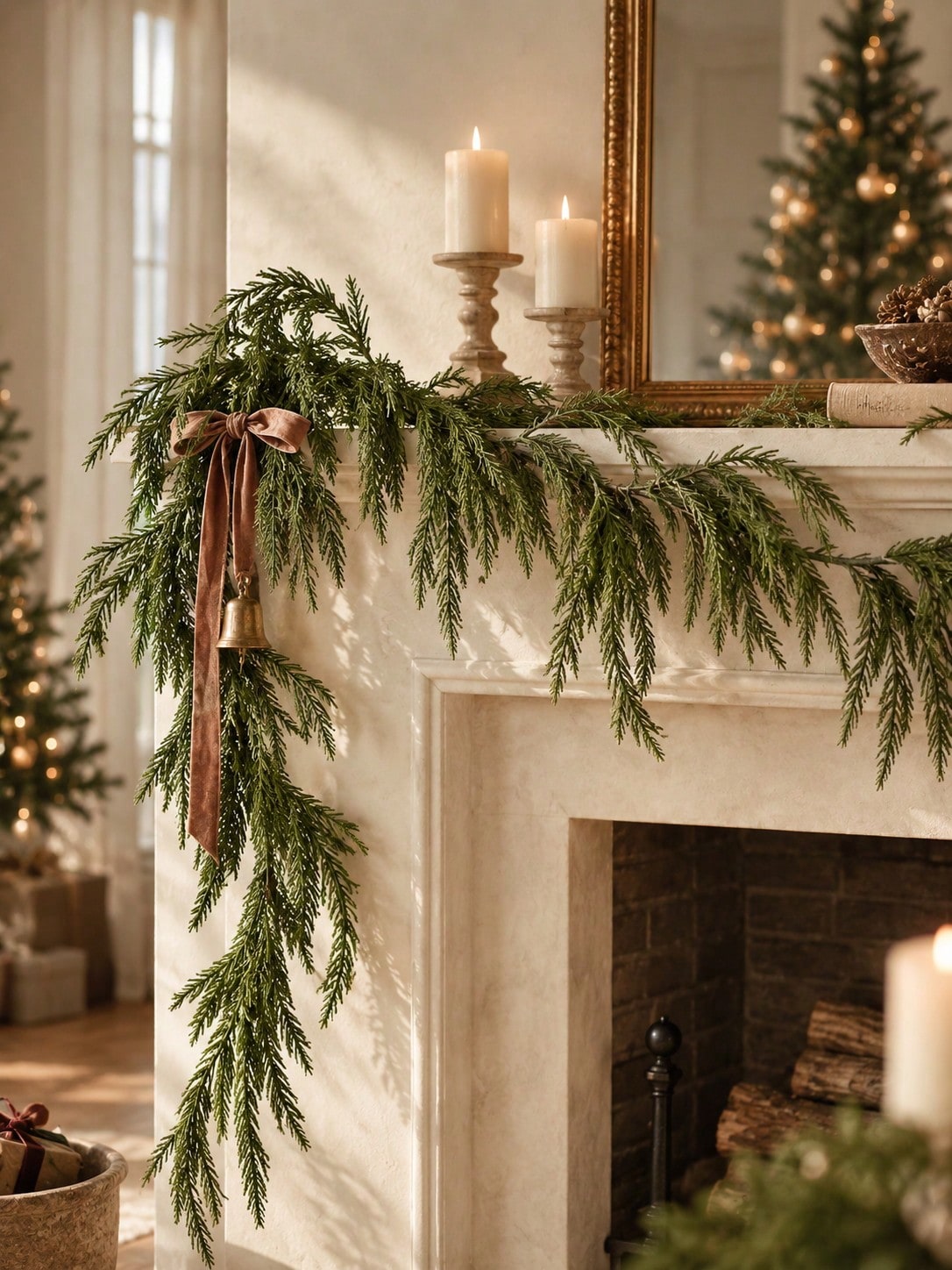 artificial pine Christmas garland - photo 10