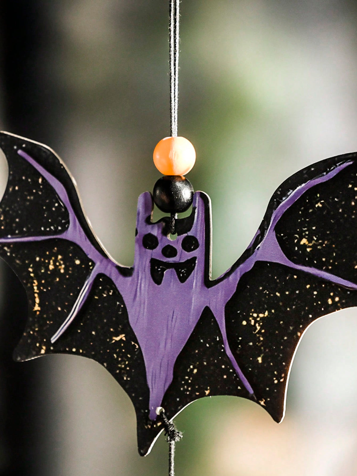 witch hat skull bat hanging decor - photo 9