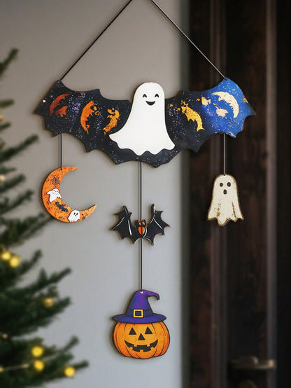 bat ghost pumpkin Halloween mobile - photo 10