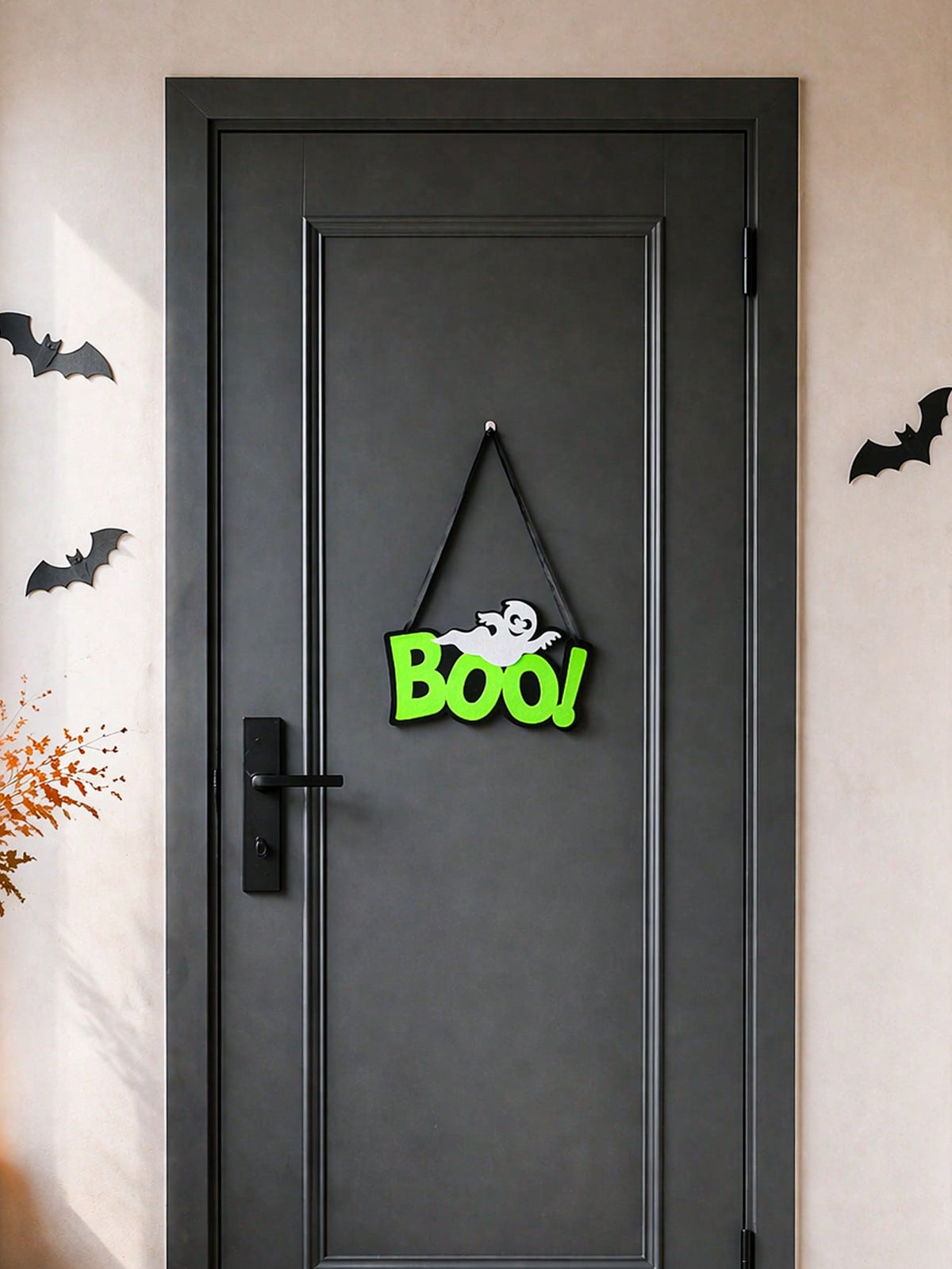 boo Halloween door sign - photo 10
