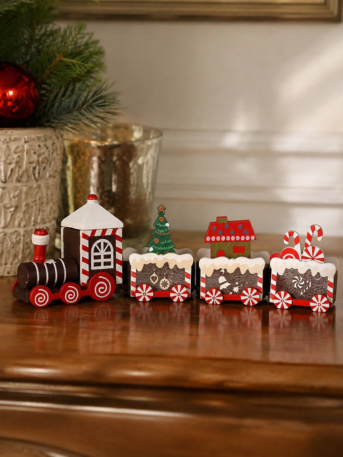 gingerbread Christmas train decor - photo 10