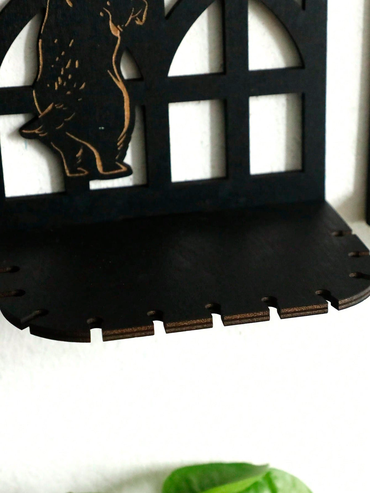 gothic window crystal wall shelf - photo 10