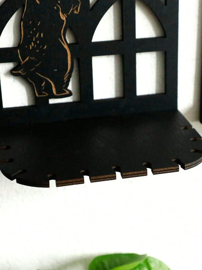 gothic window crystal wall shelf - photo 10