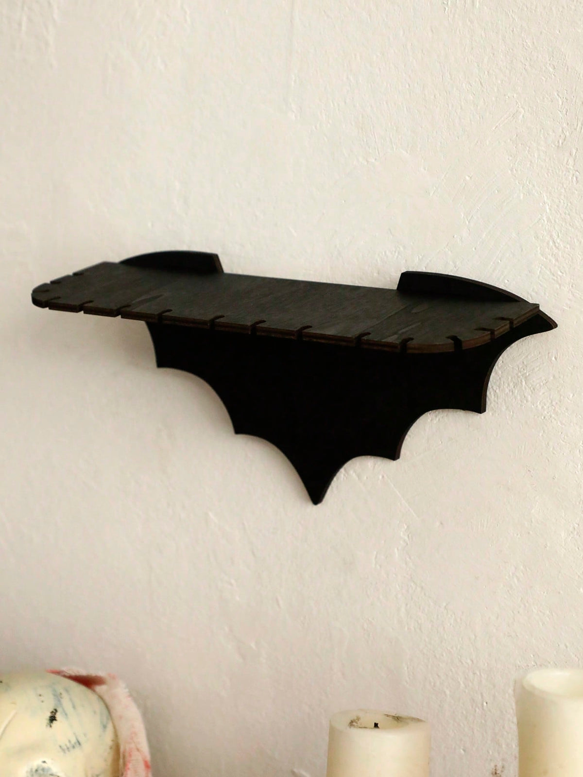 bat wing gothic wall shelf - photo 9