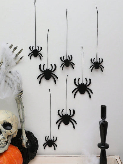 black spider hanging decorations - photo 10