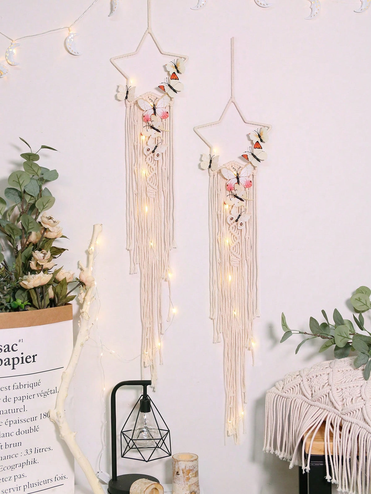 star macrame wall hanging - photo 8