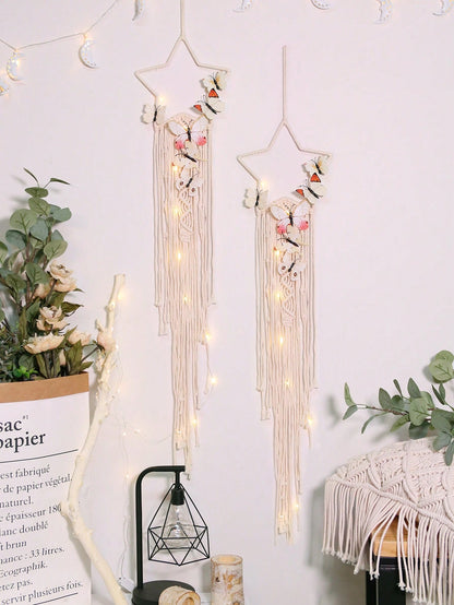 star macrame wall hanging - photo 8
