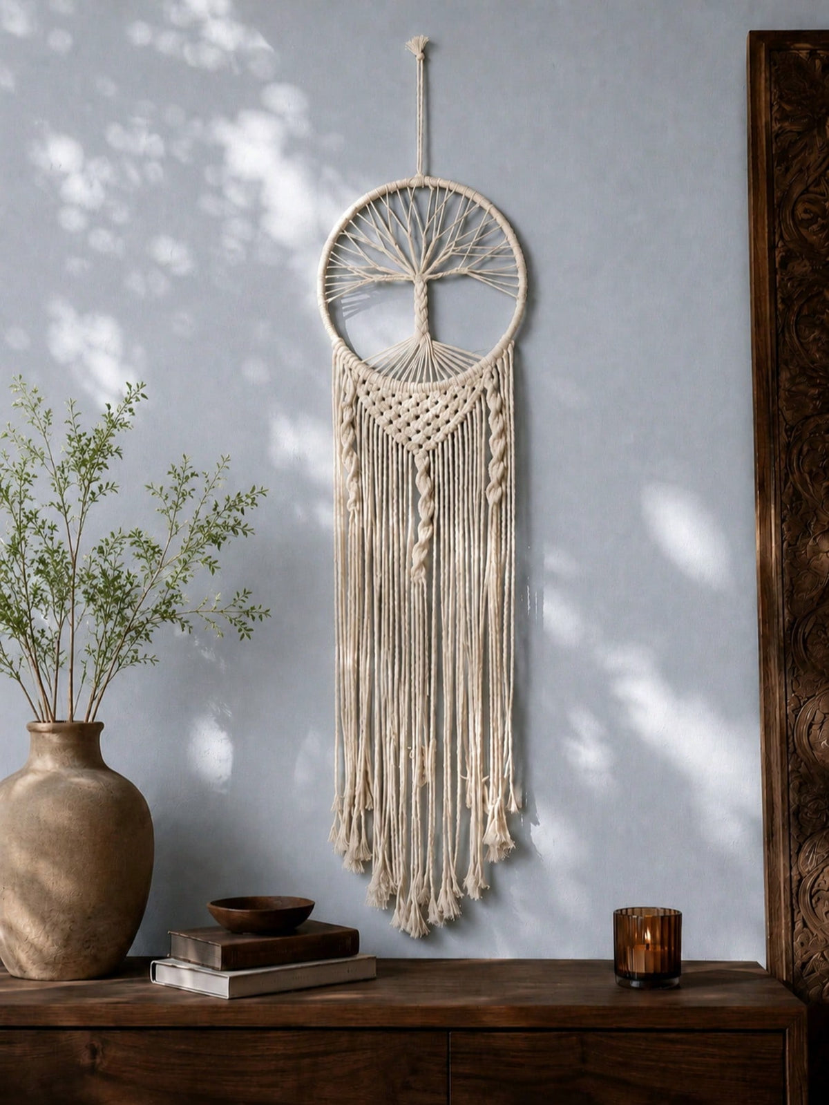 tree of life macrame dream catcher - photo 9