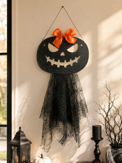 jack-o-lantern door hanger - photo 10