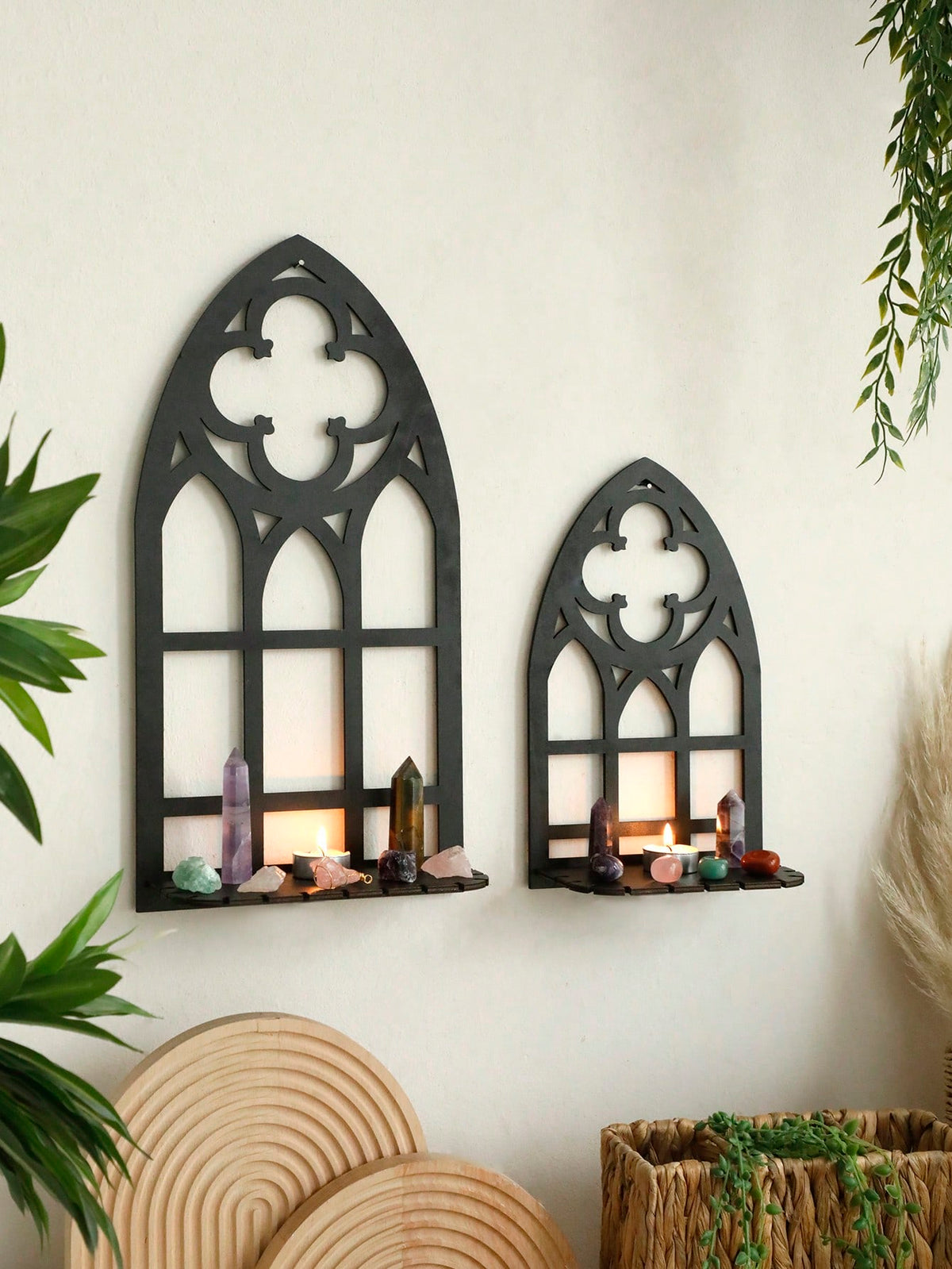gothic cathedral window shelf - photo 8