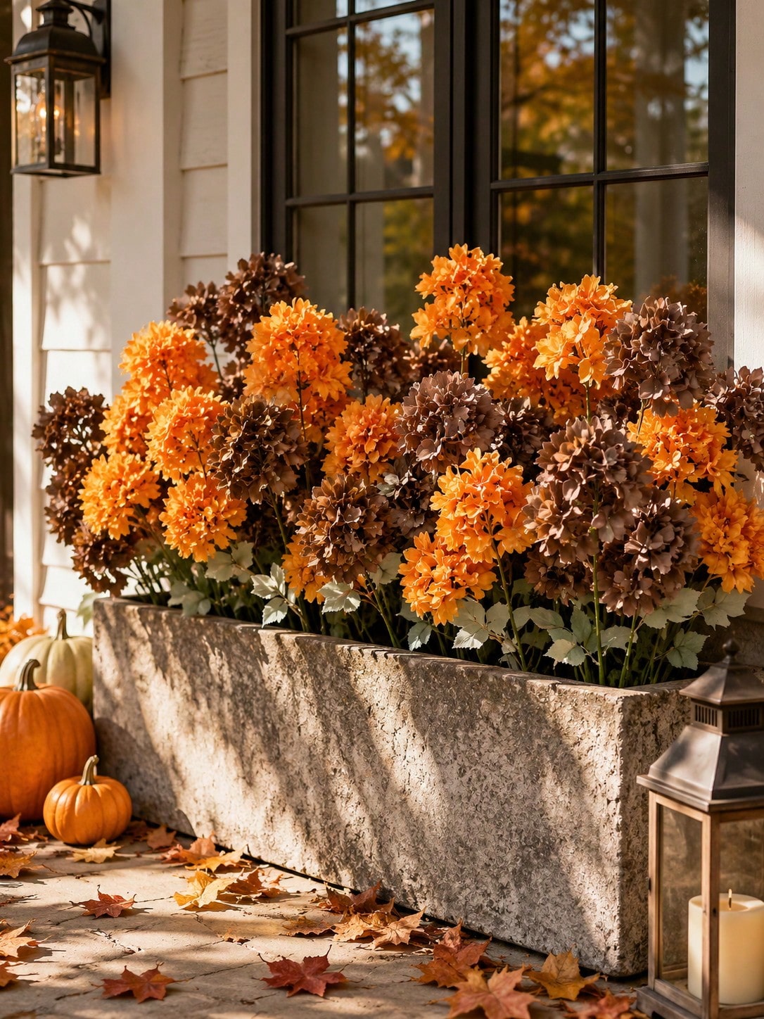 artificial hydrangea stem fall - photo 10