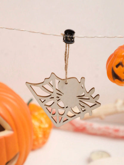 ghost skull coffin Halloween garland - photo 9