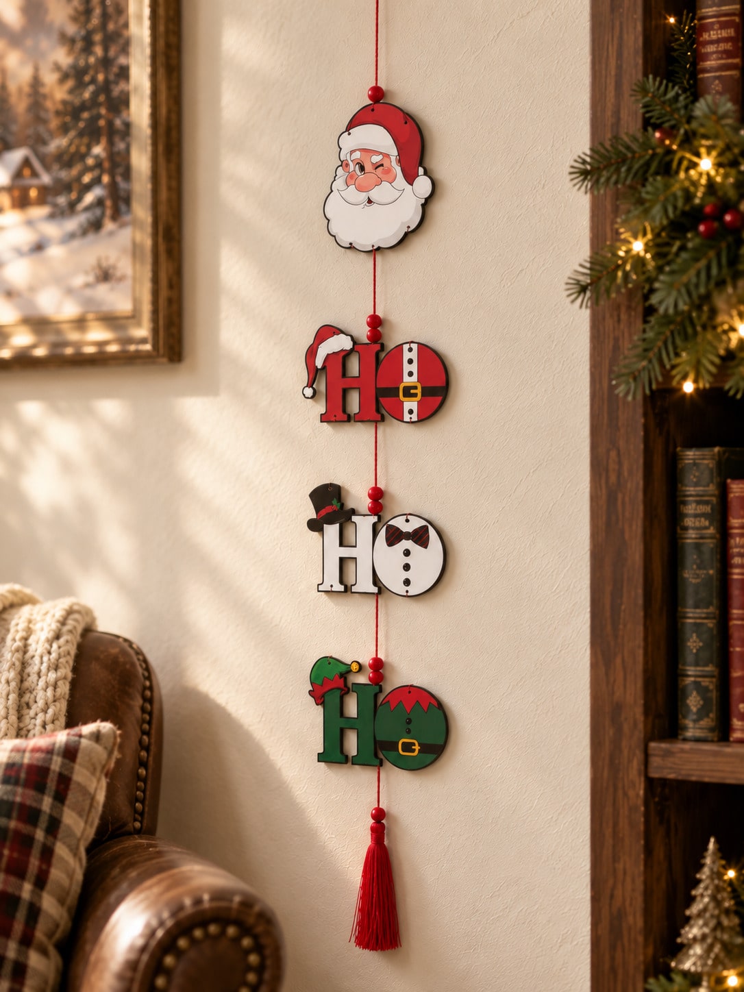 Santa ho ho ho hanging decor - photo 10