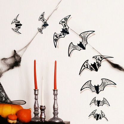 black bat wall stickers 14 pieces - photo 10