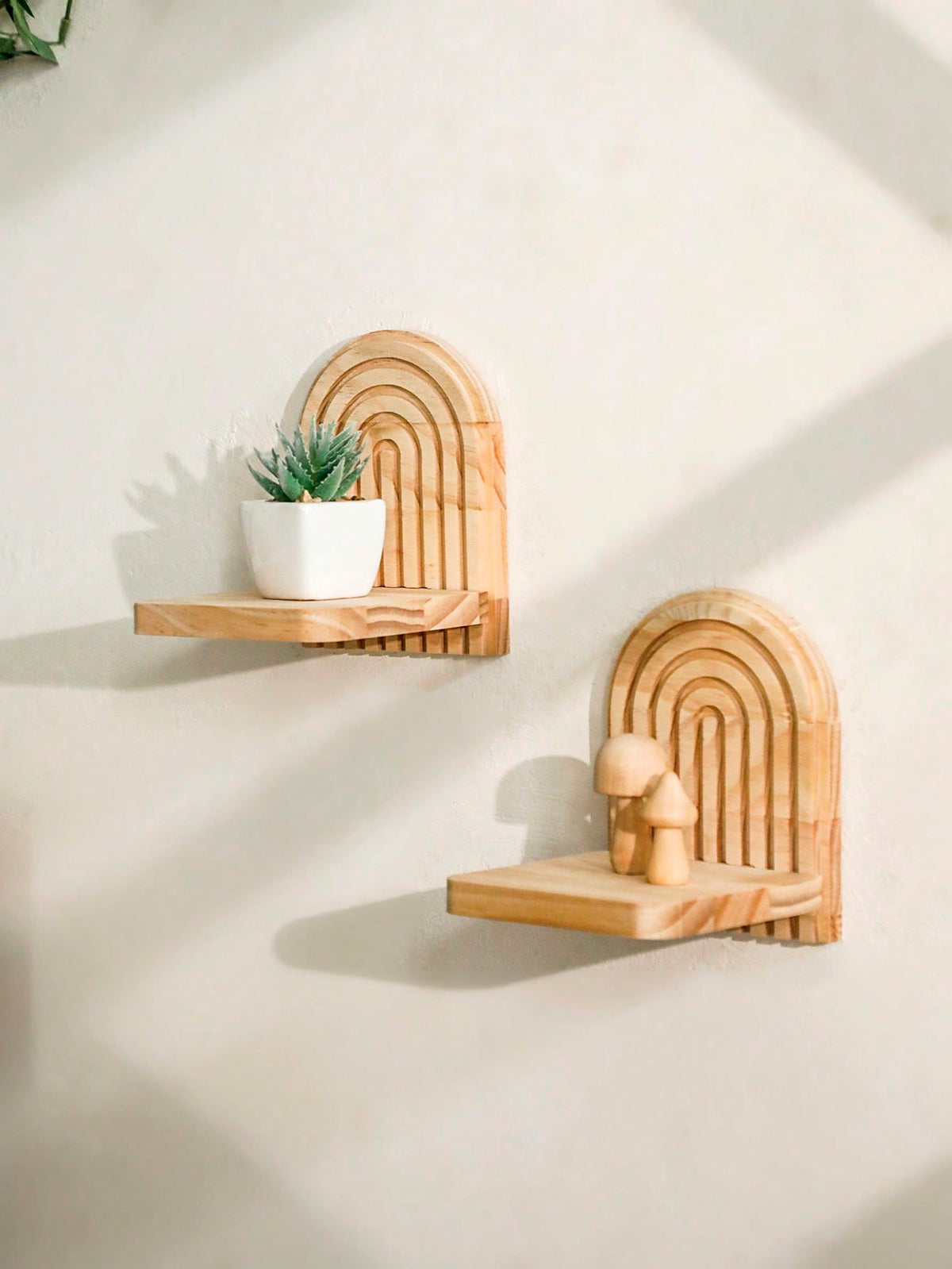 arch floating wall shelf - photo 10