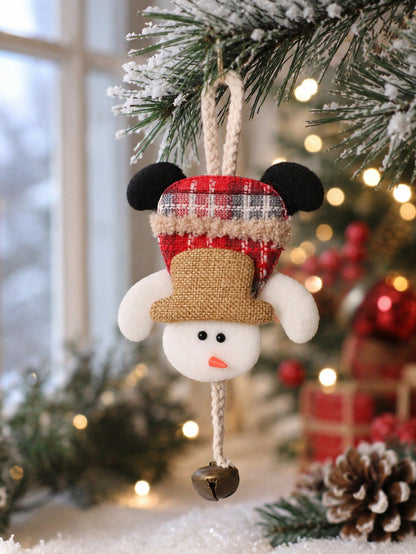 plush snowman Christmas ornament - photo 10