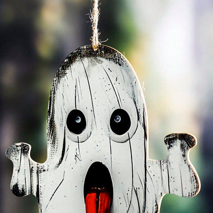 vintage ghost hanging sign - photo 10