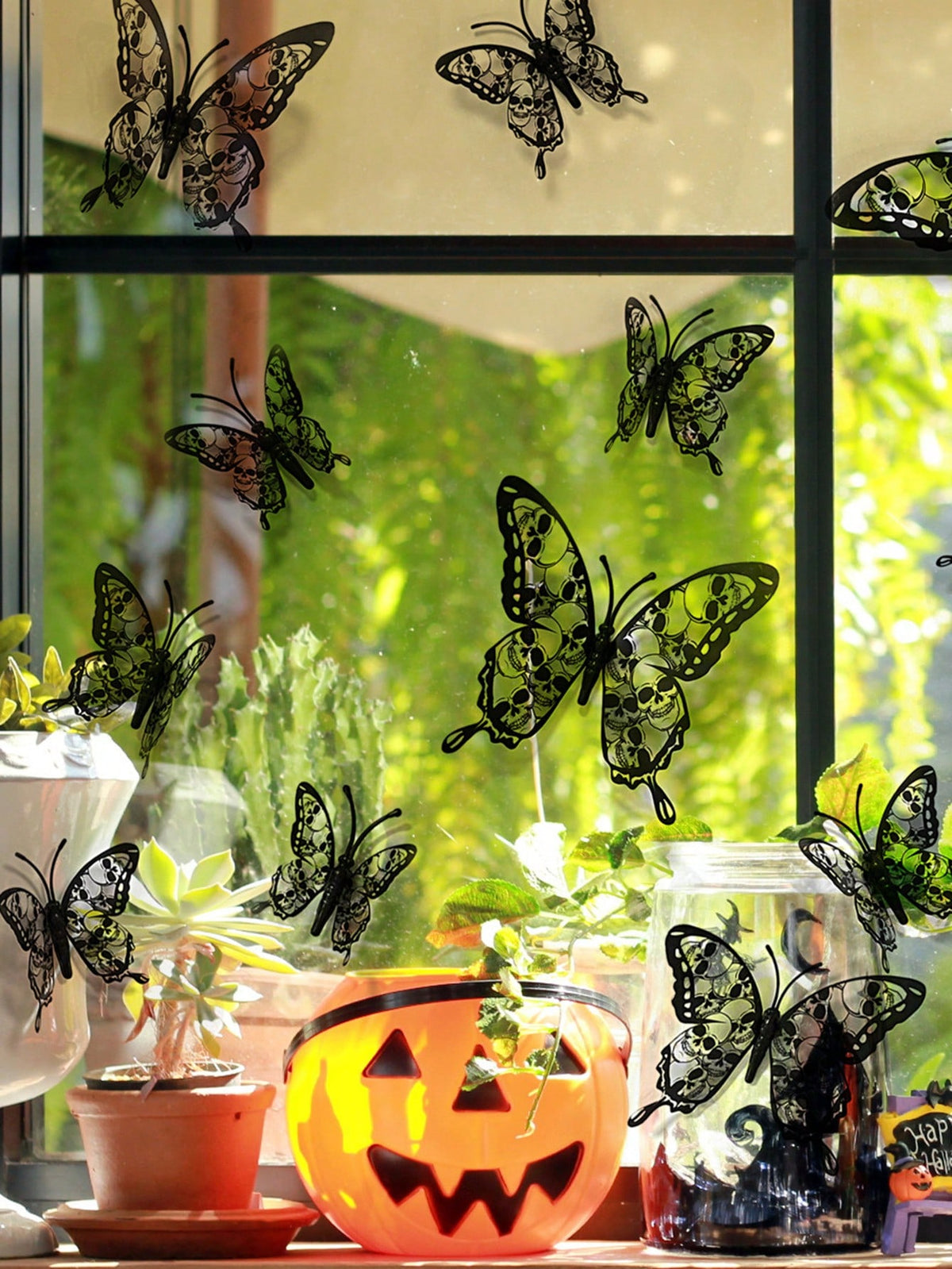 gothic butterfly wall stickers - photo 10