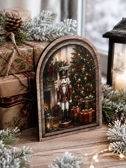 nutcracker Christmas arch tabletop sign - photo 11