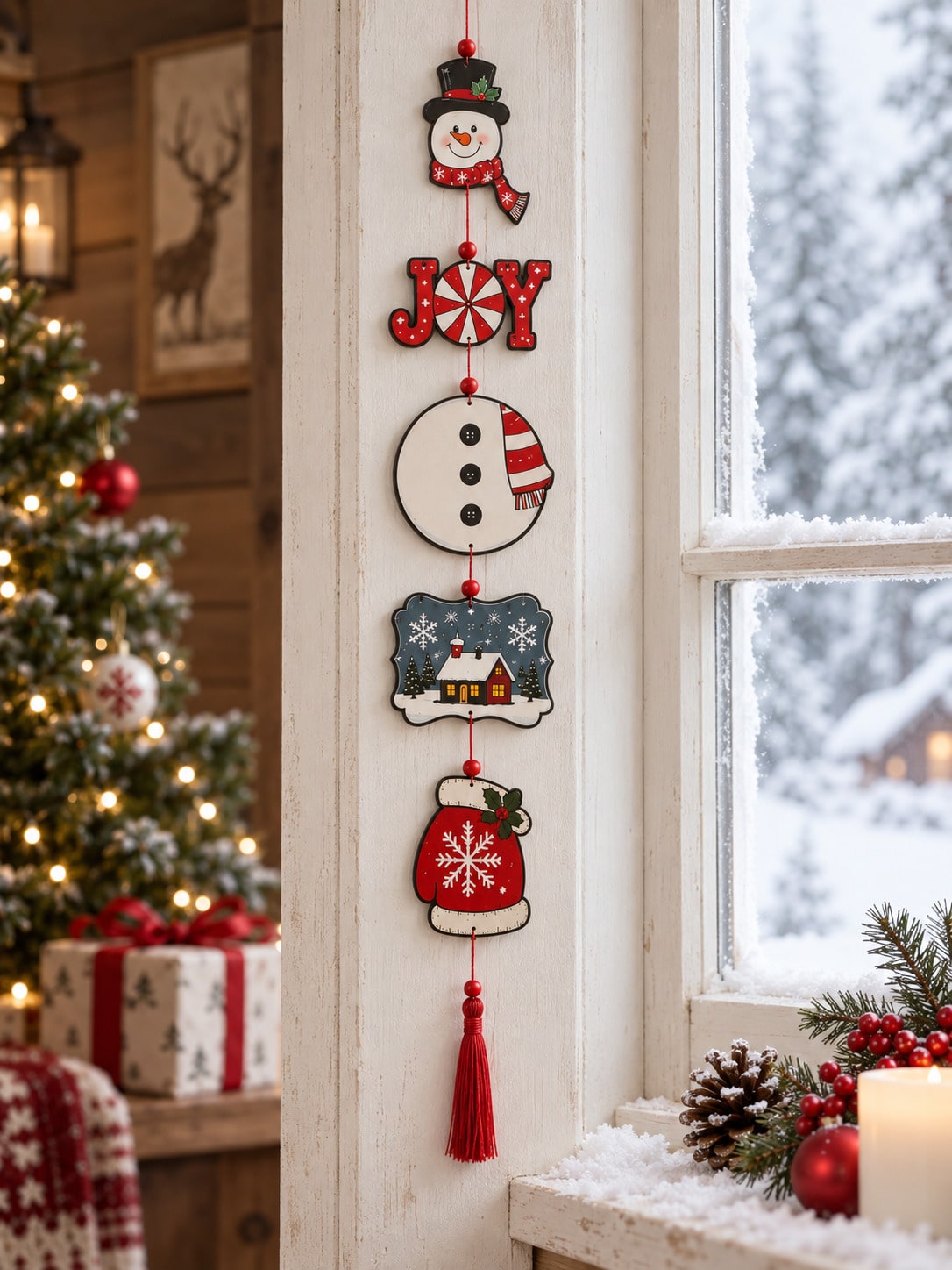 snowman joy Christmas hanging decor - photo 10