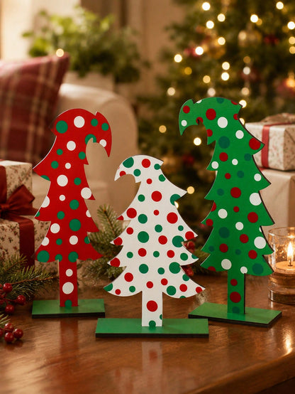whimsical polka dot Christmas tree - photo 10