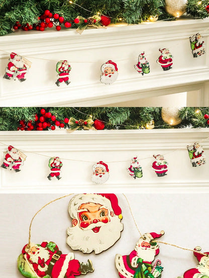 vintage Santa Claus garland - photo 11