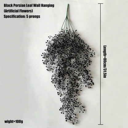 black artificial greenery Halloween - photo 12