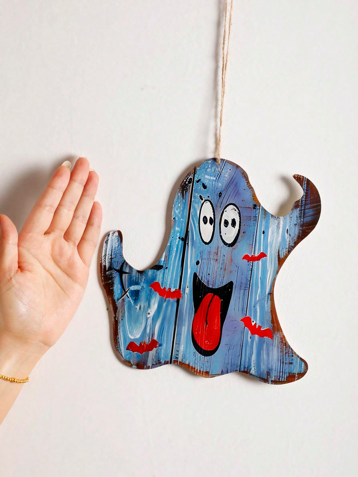 vintage ghost hanging sign - photo 11