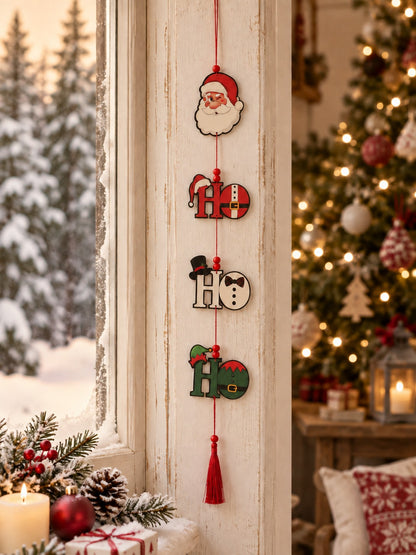 Santa ho ho ho hanging decor - photo 11