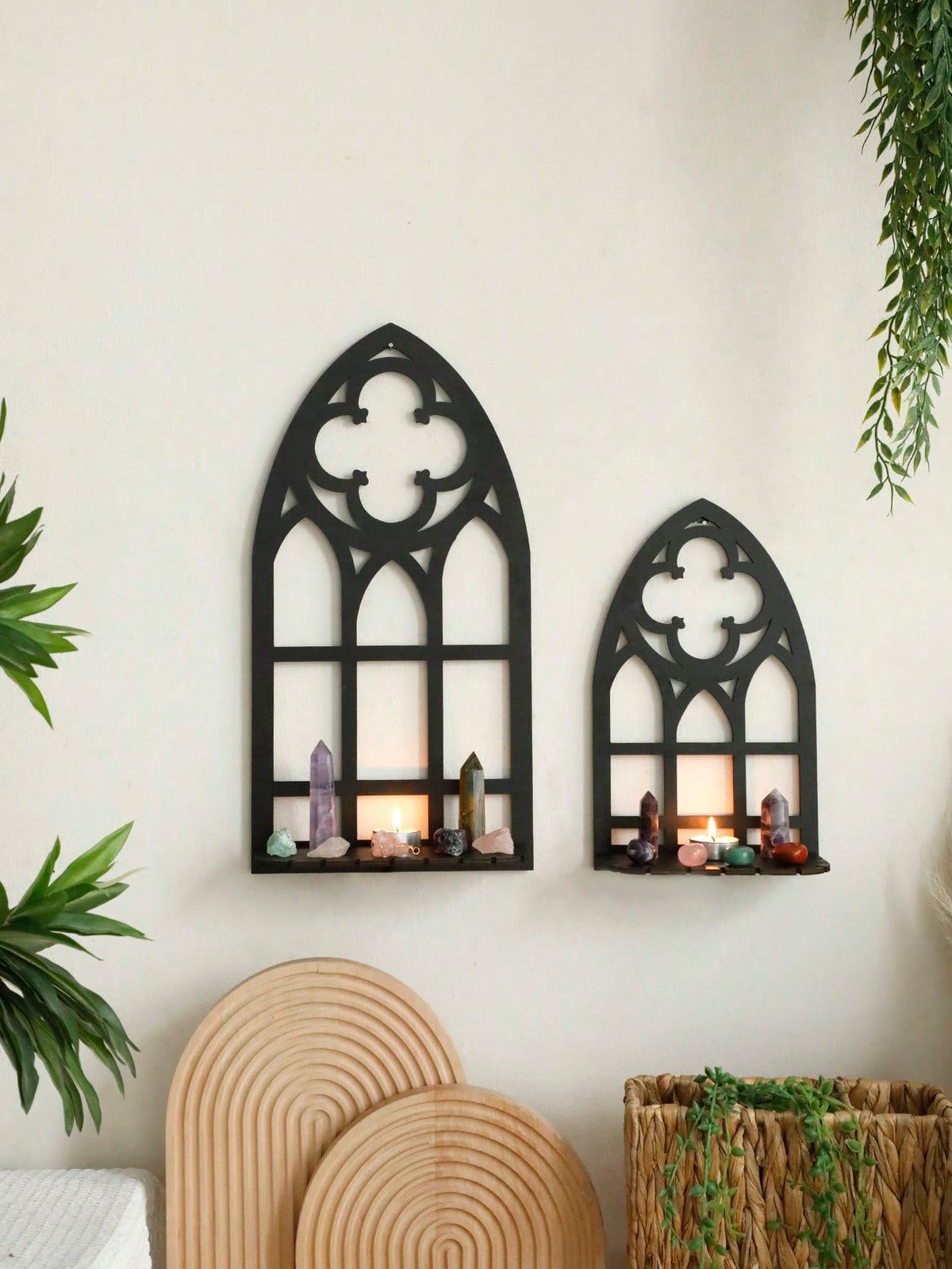 gothic cathedral window shelf - photo 9