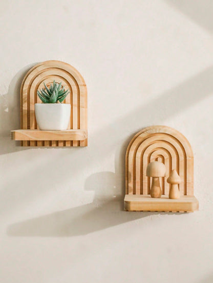 arch floating wall shelf - photo 11