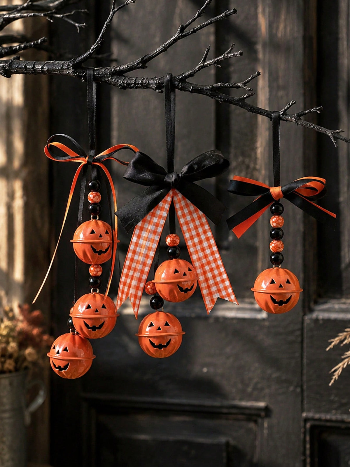 jack-o-lantern bell hanger - photo 10