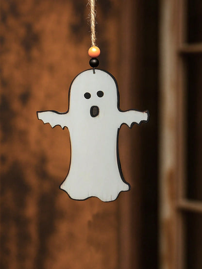 white ghost hanging decor - photo 12