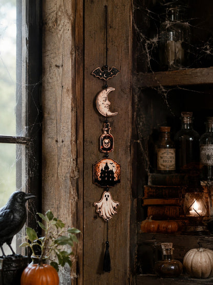 moon ghost potion Halloween hanging decor - photo 10