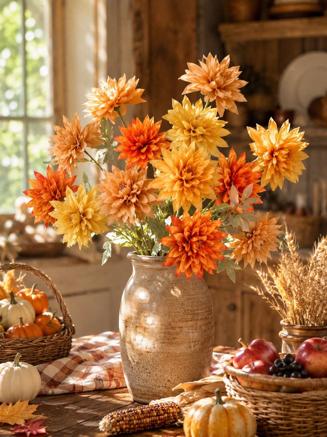 artificial dahlia stem fall - photo 11