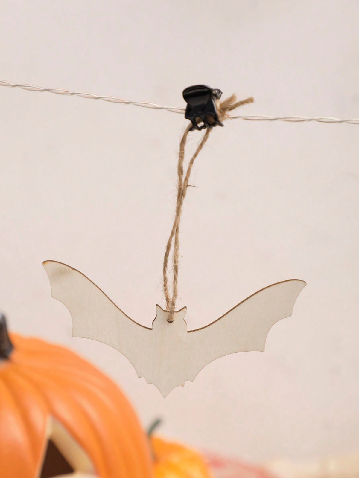 haunted house bat Halloween garland - photo 7