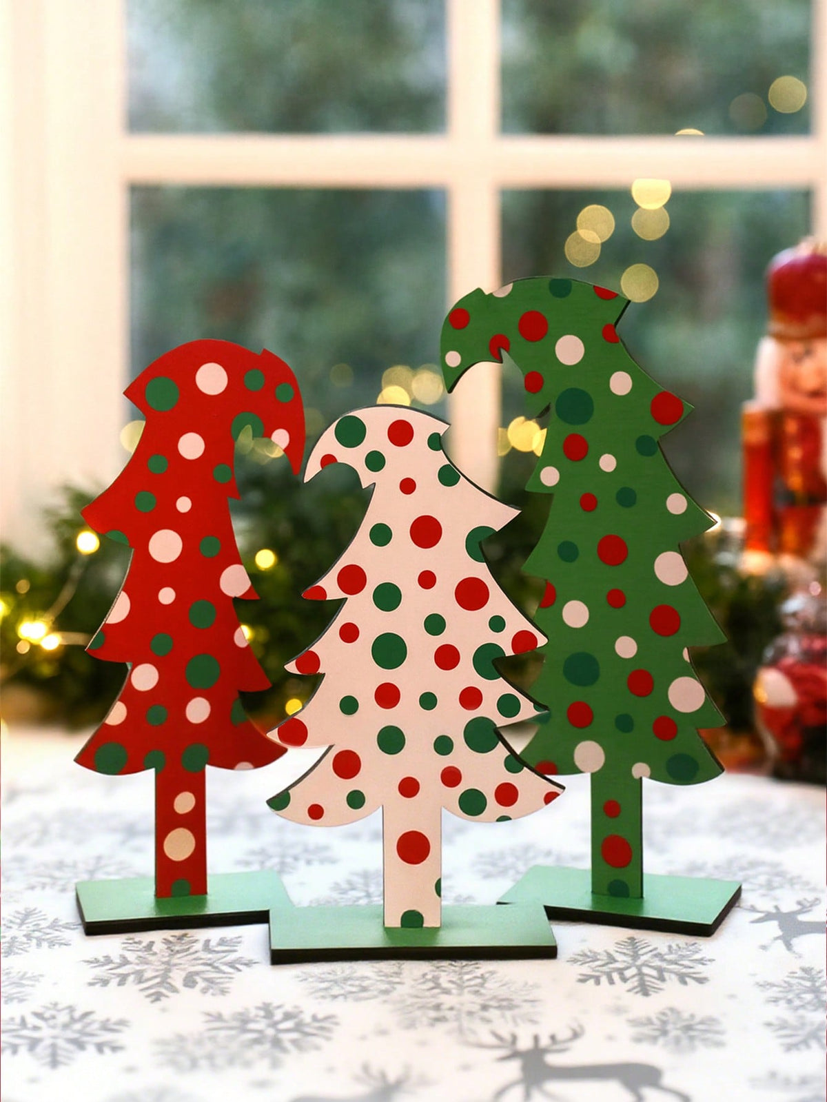 whimsical polka dot Christmas tree - photo 11