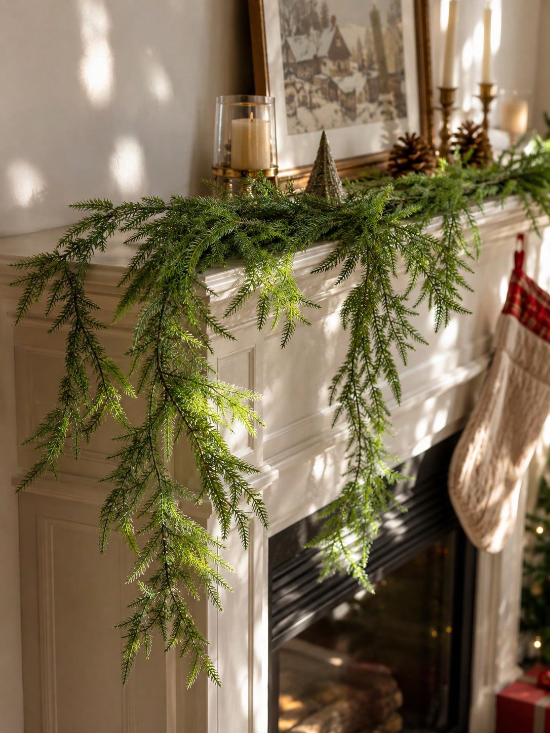 realistic pine garland - photo 12