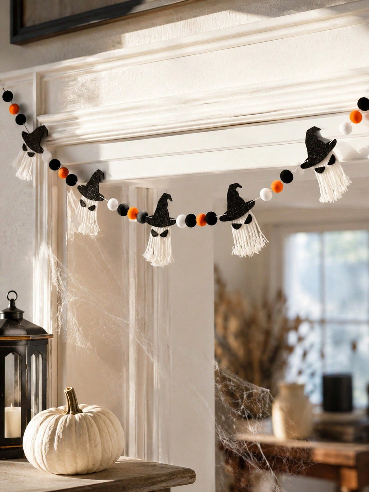 witch ghost Halloween banner - photo 11