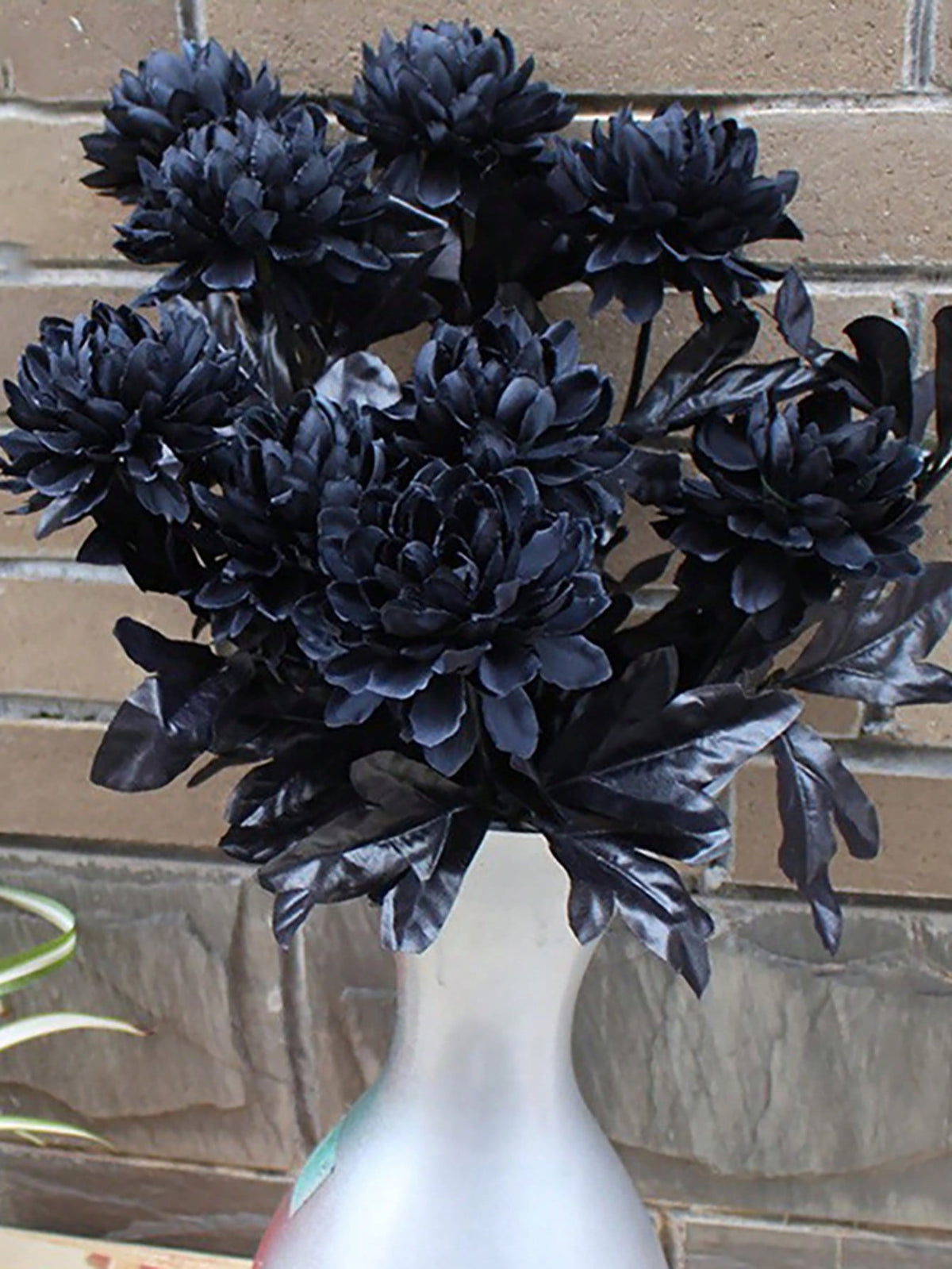 black dahlia artificial flower - photo 11
