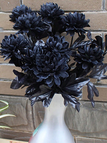 black dahlia artificial flower - photo 11