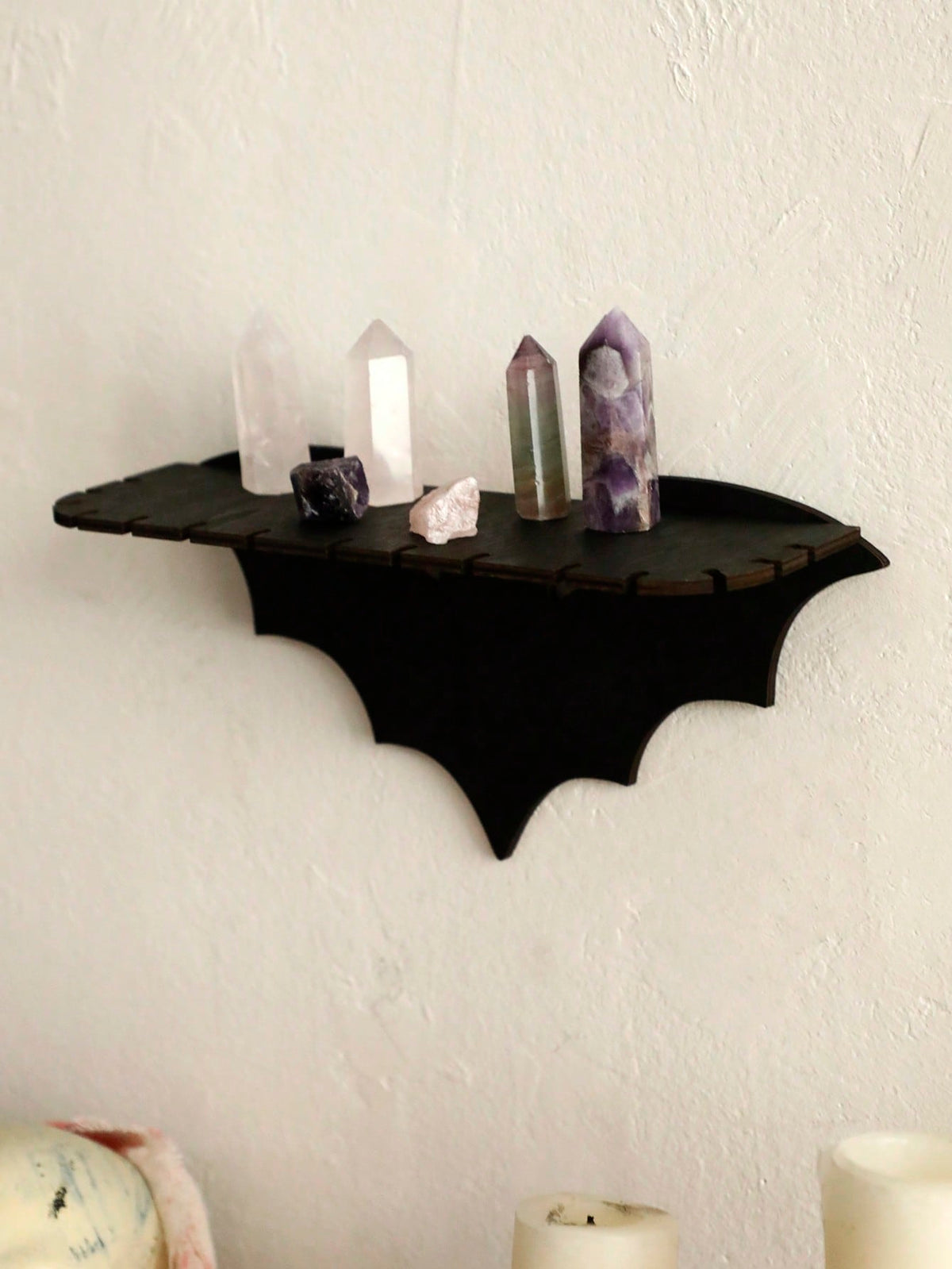 bat wing gothic wall shelf - photo 10