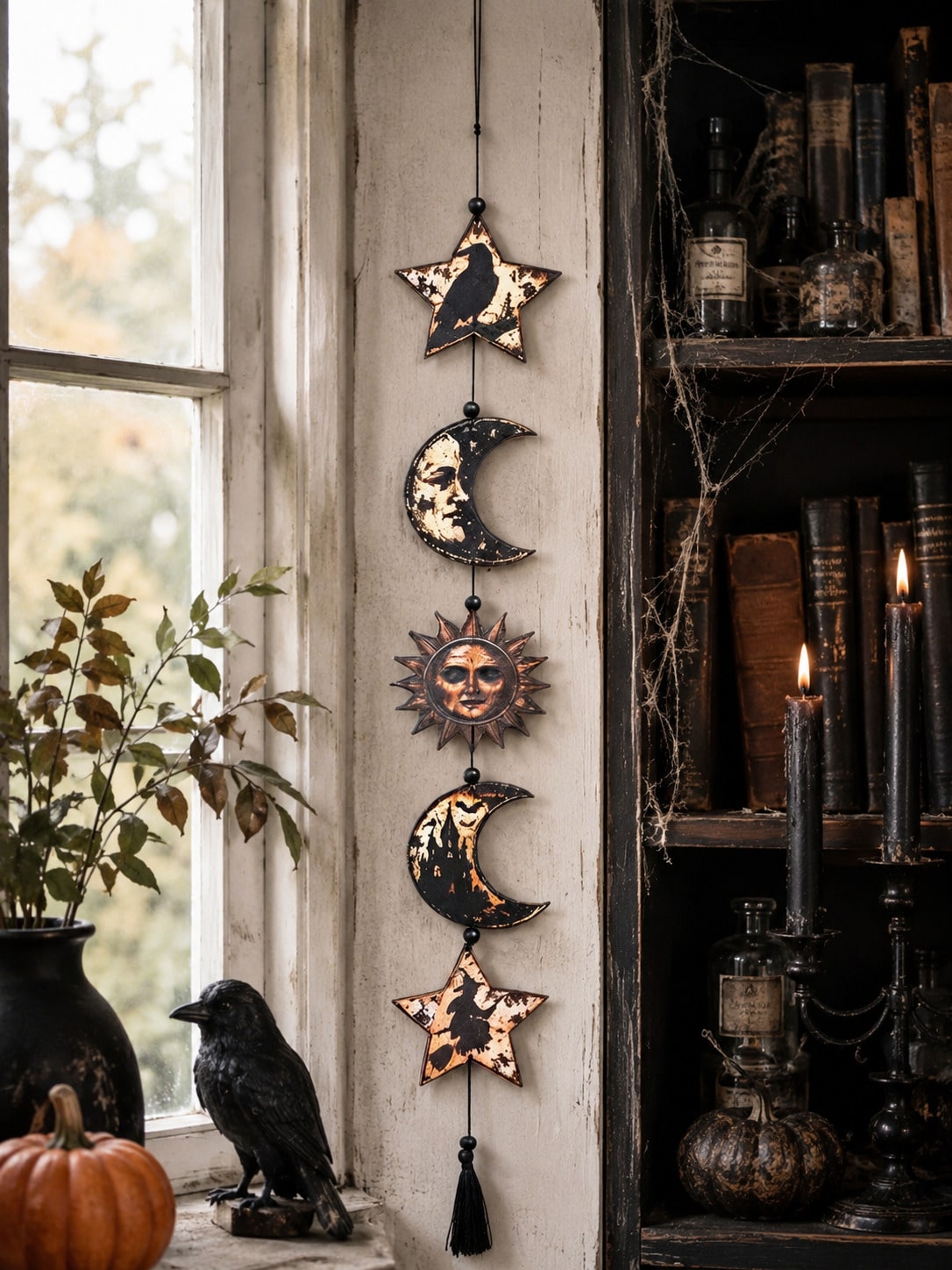 celestial sun moon hanging decor - photo 9