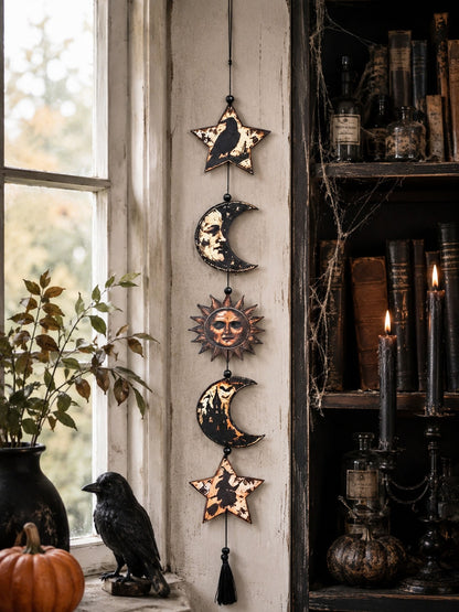 celestial sun moon hanging decor - photo 9