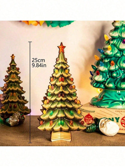 vintage ceramic look Christmas tree - Medium option