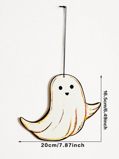 cute ghost hanging sign - White Ghost option