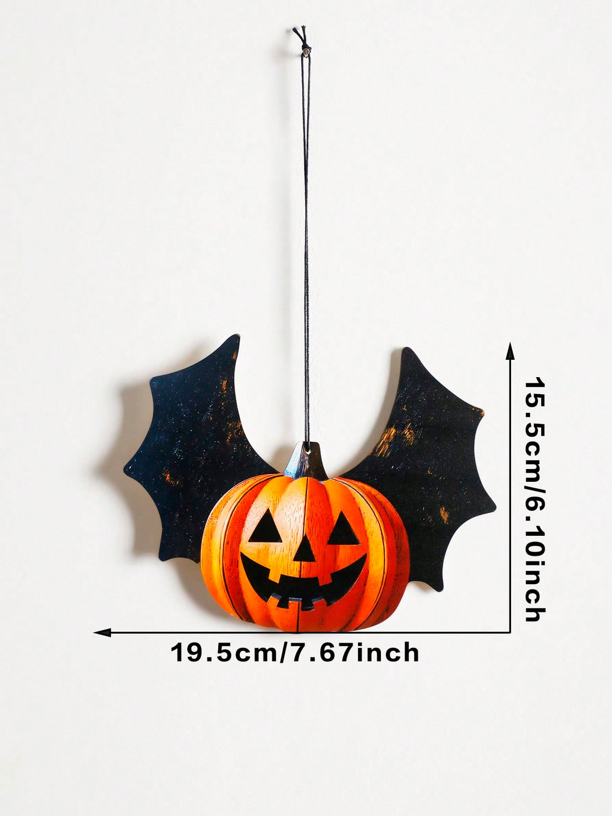 skull pumpkin ghost hanging ornaments - Bat-Wing Pumpkin option