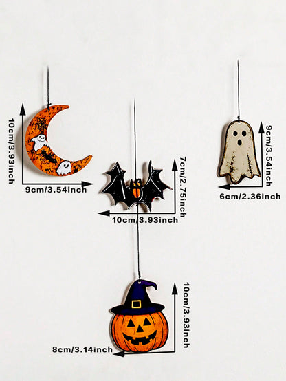 bat ghost pumpkin Halloween mobile - Mini Set option